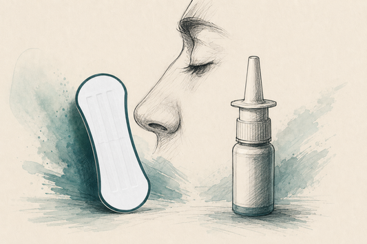 Vergelijking tussen een uitwendige neusstrip en neusspray